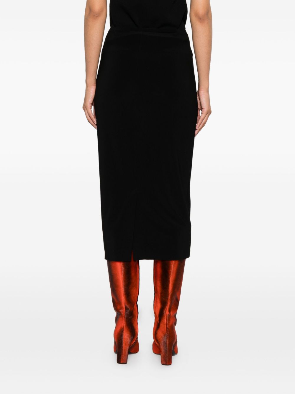 Norma Kamali Skirts Black KK225SPLQ70001 (NORMA KAMALI / スカート ) | NORMA KAMALI (ノーマカマリ)(3)