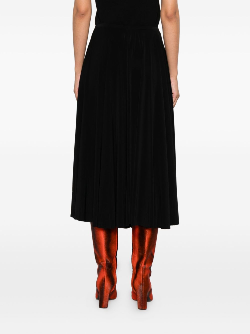 Norma Kamali Skirts Black KK225SPLQ42001 (NORMA KAMALI / スカート ) | NORMA KAMALI (ノーマカマリ)(3)