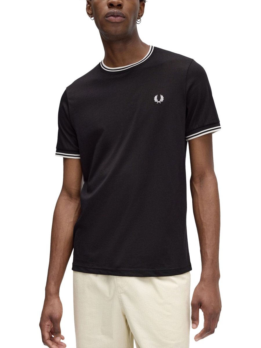 DOUBLE STRIPE T-SHIRT FPM158855100 (FRED PERRY / Tシャツ・カットソー ) | FRED PERRY (フレッドペリー)(3)