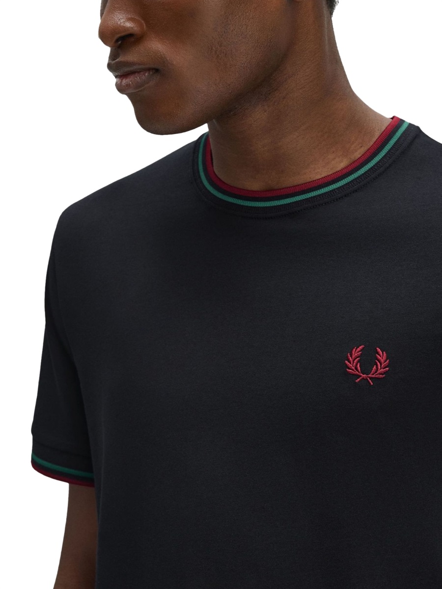 DOUBLE STRIPE T-SHIRT FPM1588V55Z58 (FRED PERRY / Tシャツ・カットソー ) | FRED PERRY (フレッドペリー)(3)