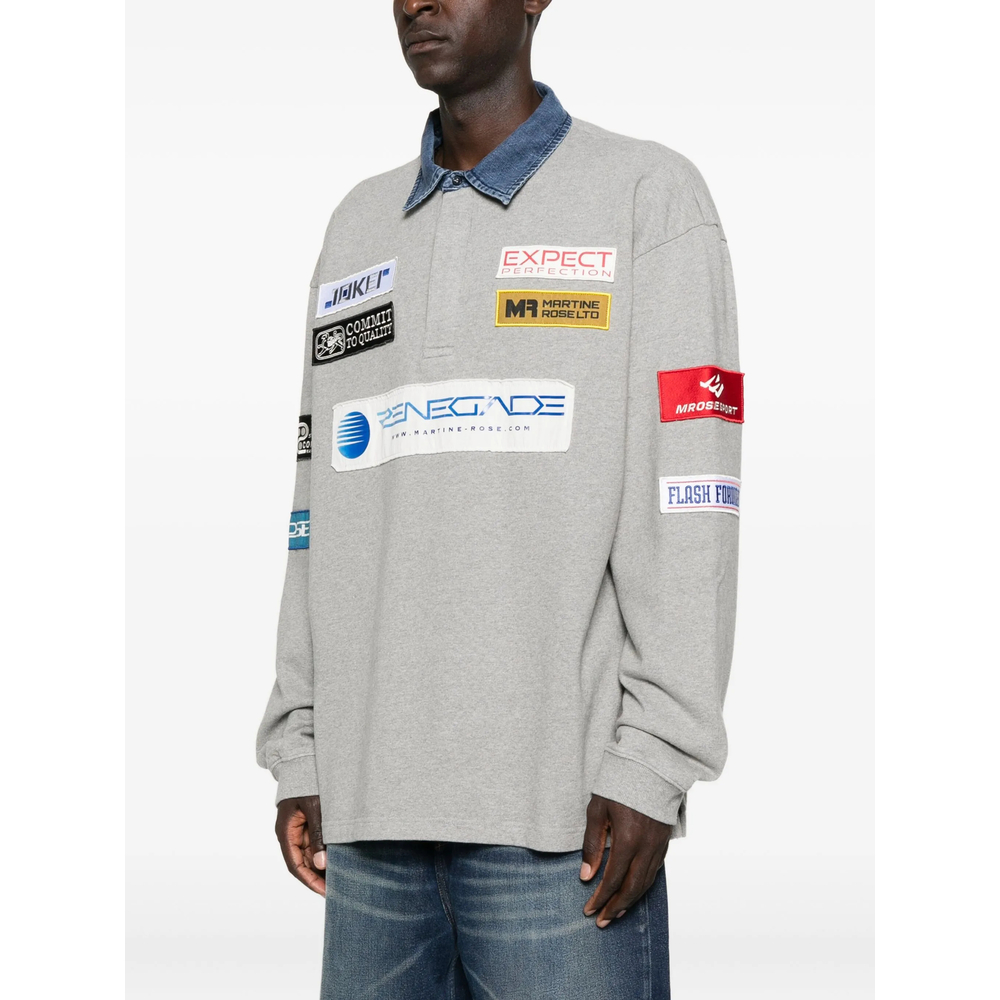 Sweatshirt Martine Rose 672JE07045GRY (Martin ROSE / ポロシャツ ) | Martin ROSE (マーティン ローズ)(3)