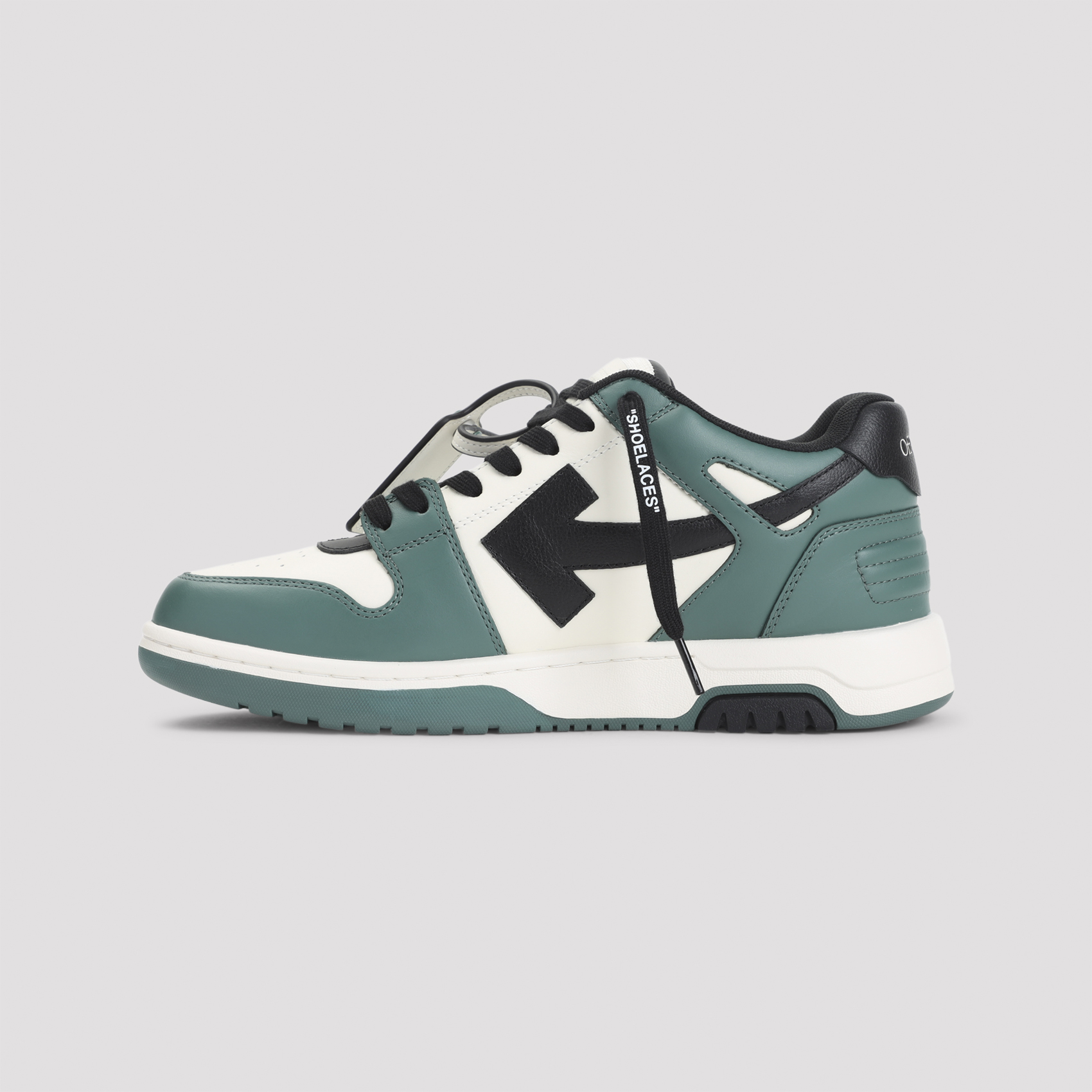 OUT OF OFFICE TRICOLOR GREEN - BLACK OMIA189F25LEA0030310 (Off-White / スニーカー ) | Off-White (オフホワイト)(2)