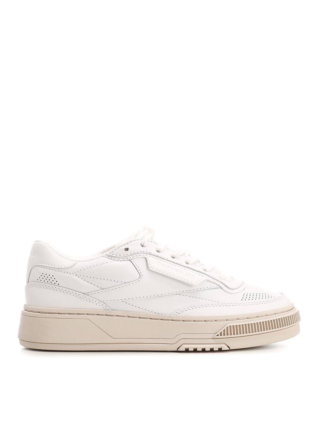 Club C Ltd Sneakers In White Leather RMIA04DC99LEA008WOMAN0100 (Reebok / スニーカー ) | Reebok (リーボック)
