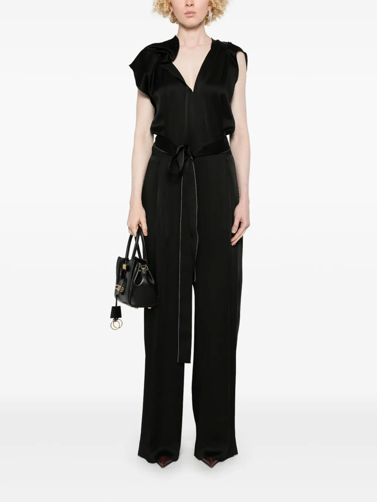 Tuta Black 1225WJS06380A1 (VICTORIA BECKHAM / ワンピース・ドレス・オールインワン ) | VICTORIA BECKHAM (ヴィクトリア ベッカム)(3)