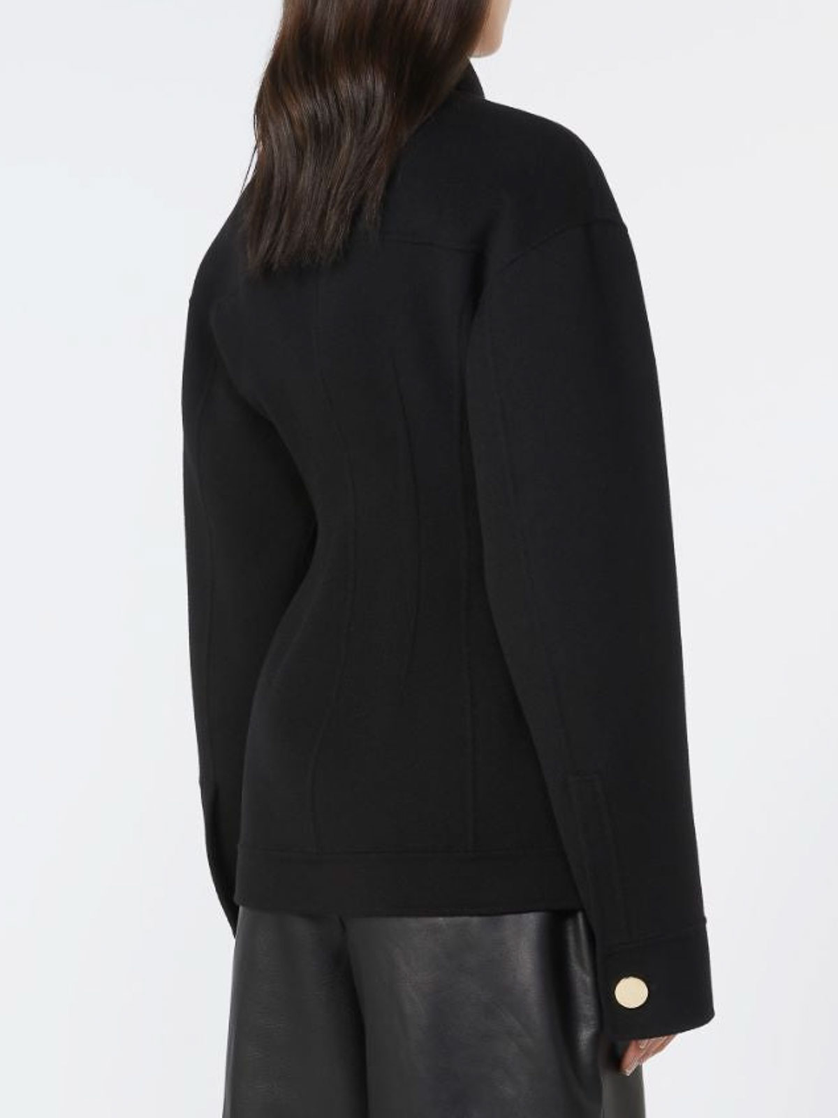 Aegean black jacket 4225220860116E17 (Sportmax / カジュアルジャケット ) | Sportmax (スポーツマックス)(3)