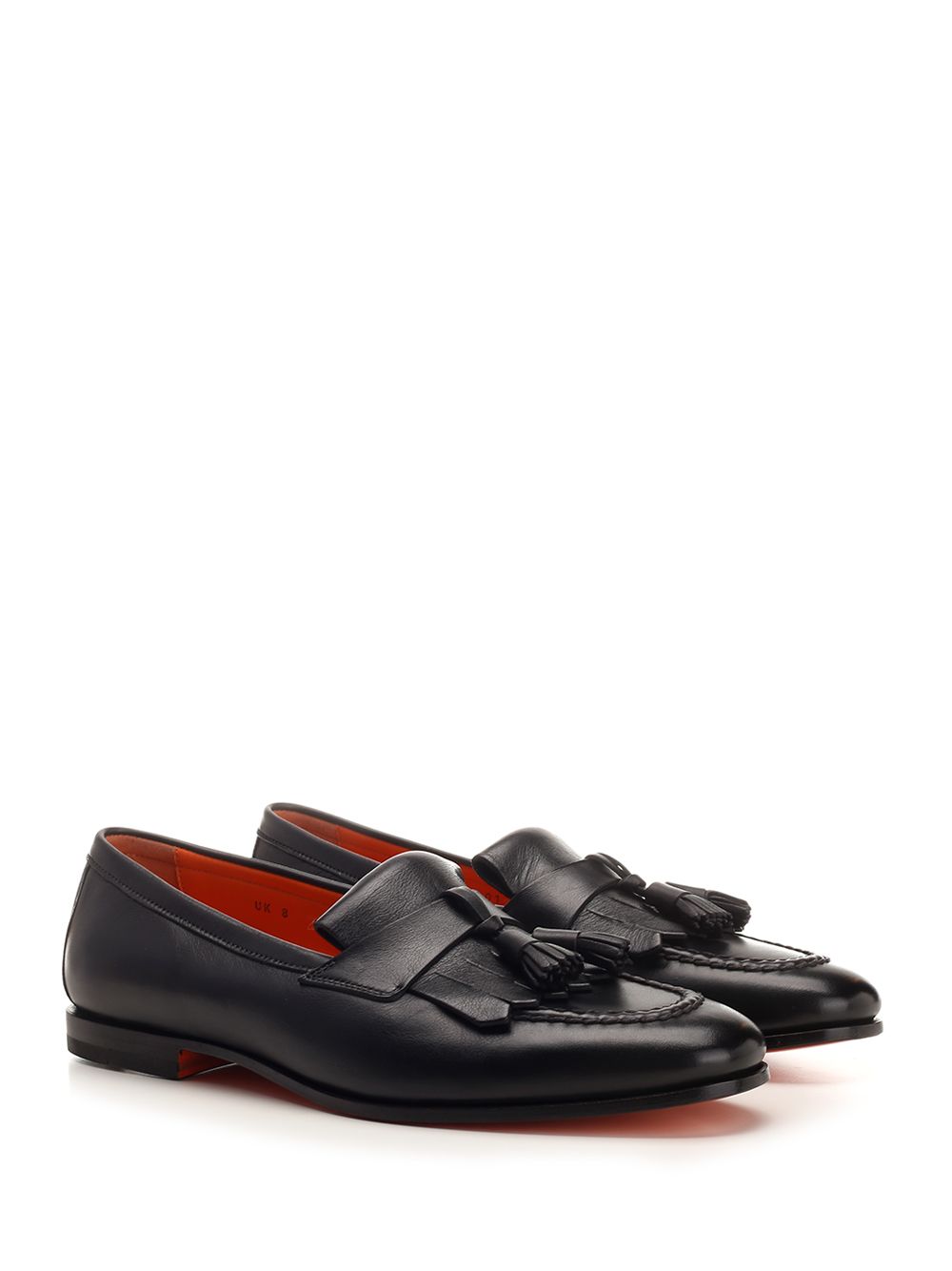 Black penny loafer MCNC18731SA4BPOHN01POHN01 (Santoni / ローファー ) | Santoni (サントーニ)(3)