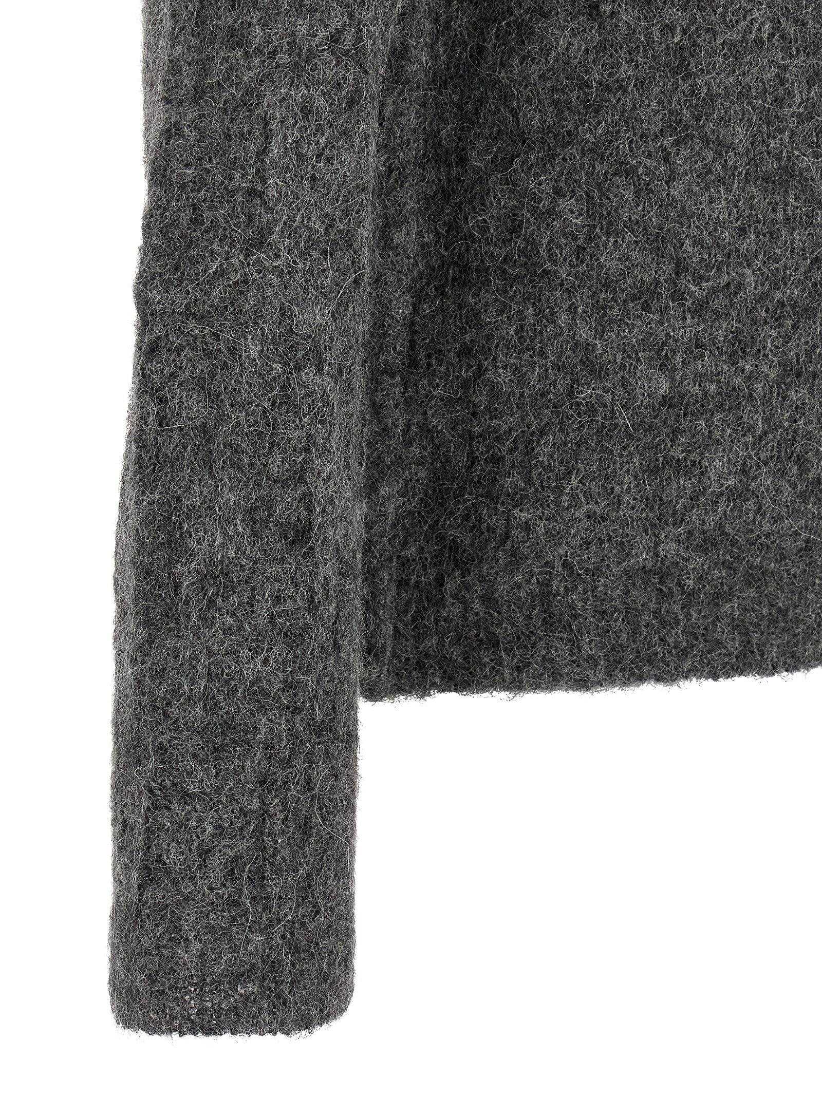 Alpaca wool sweater MK122DARKGREYMELAR (thom/krom / ニット・セーター・カーディガン ) | thom/krom (トムクロム)(3)