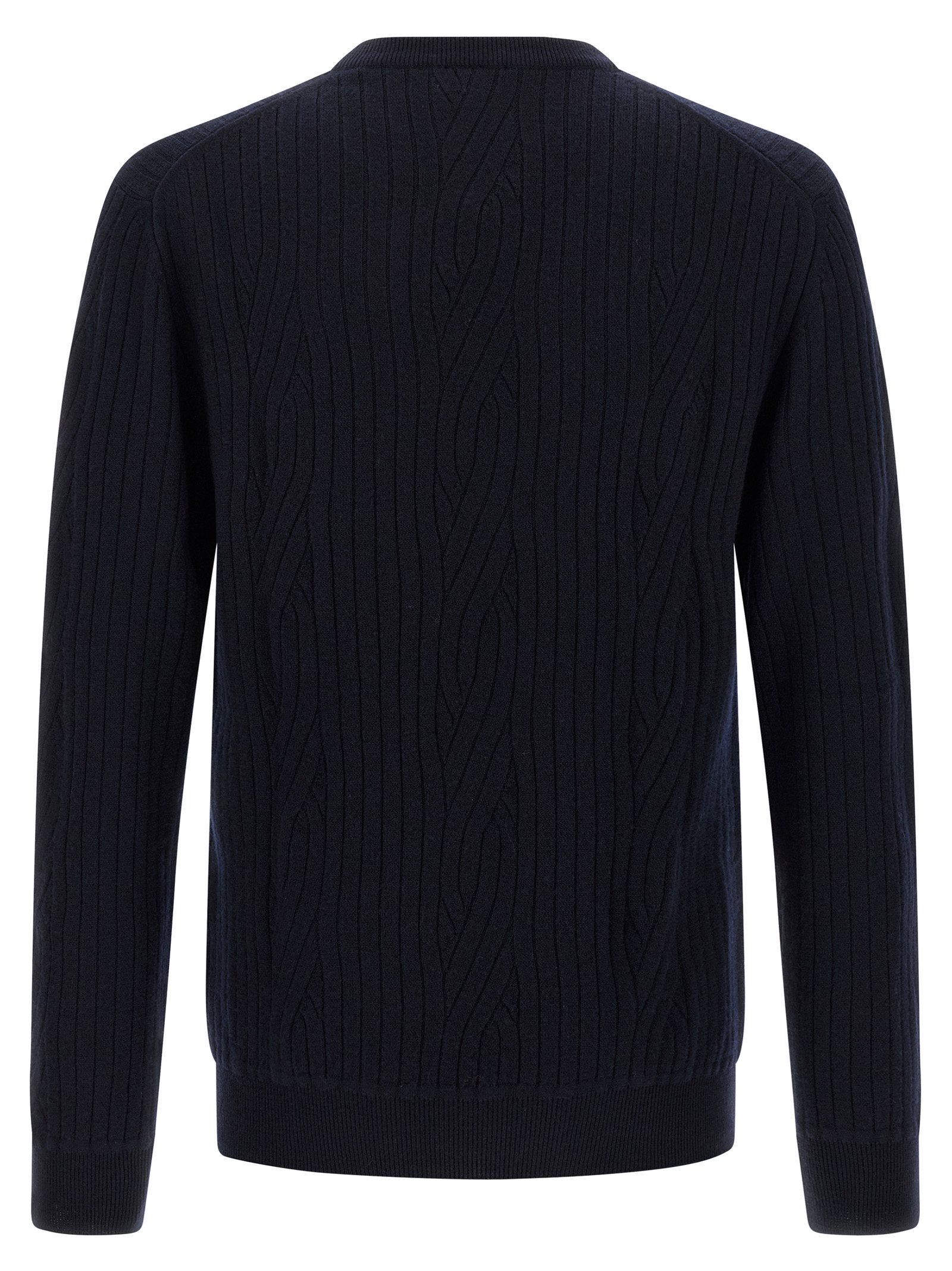 Ribbed and braid sweater UMQ90LODK074000 (Brioni / ニット・セーター・カーディガン ) | Brioni (ブリオーニ)(1)