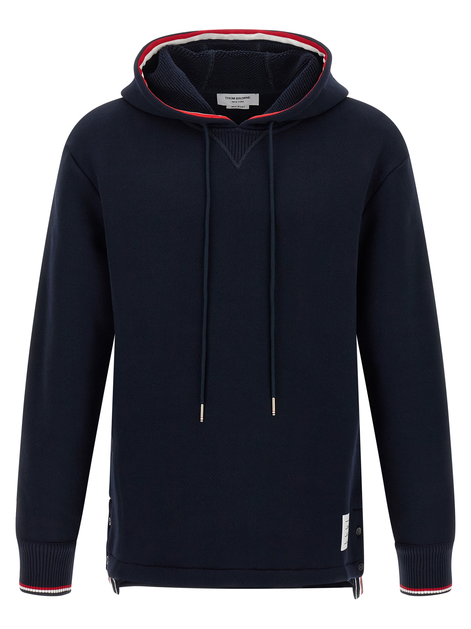 RWB tape hoodie MJT544AJ0233415 (Thom Browne / スウェット・フーディー ) | Thom Browne (トム・ブラウン)
