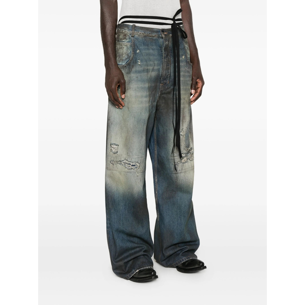 Pant Ann Demeulemeester B0012210FA671053 (Ann Demeulemeester / ジーンズ ) | Ann Demeulemeester (アンドゥムルメステール)(2)