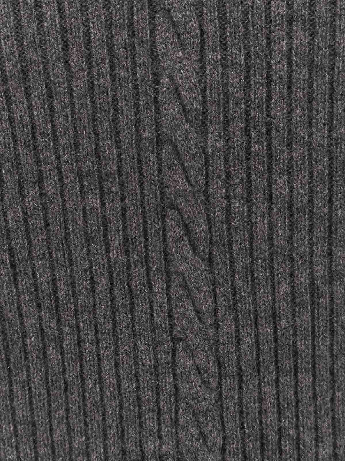 Cashmere vest with Destroyed effect 080244GREY (ENFANTS RICHES DÉPRIMÉS / ベスト ) | ENFANTS RICHES DÉPRIMÉS (アンファン リッシュ デプリメ)(2)