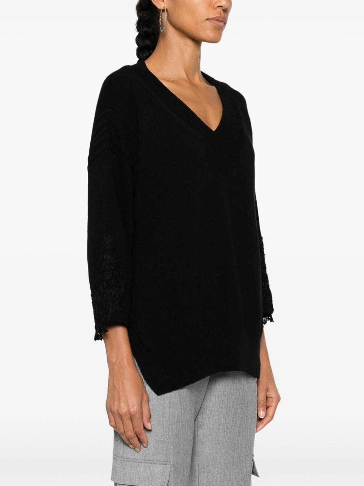 Sweater D454L507APDYI95708C (ERMANNO SCERVINO / ニット・セーター・カーディガン ) | ERMANNO SCERVINO (エルマンノ シェルヴィーノ)(2)