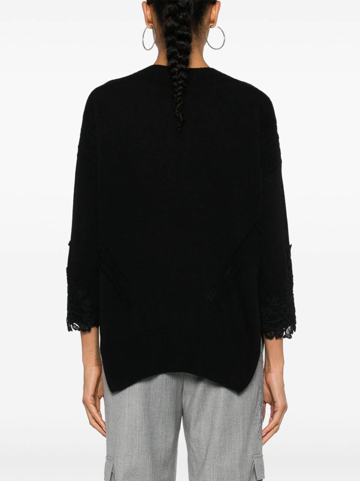 Sweater D454L507APDYI95708C (ERMANNO SCERVINO / ニット・セーター・カーディガン ) | ERMANNO SCERVINO (エルマンノ シェルヴィーノ)(3)