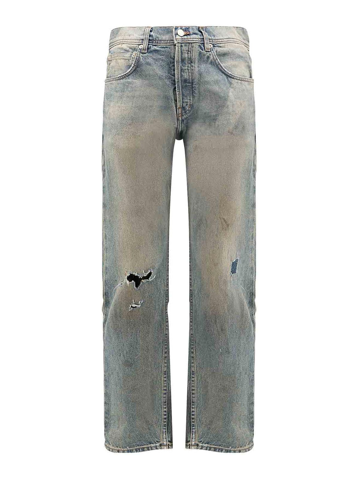 Jeans Straight Leg Effetto Destroyed 050403LIGHTBLU (ENFANTS RICHES DÉPRIMÉS / ジーンズ ) | ENFANTS RICHES DÉPRIMÉS (アンファン リッシュ デプリメ)