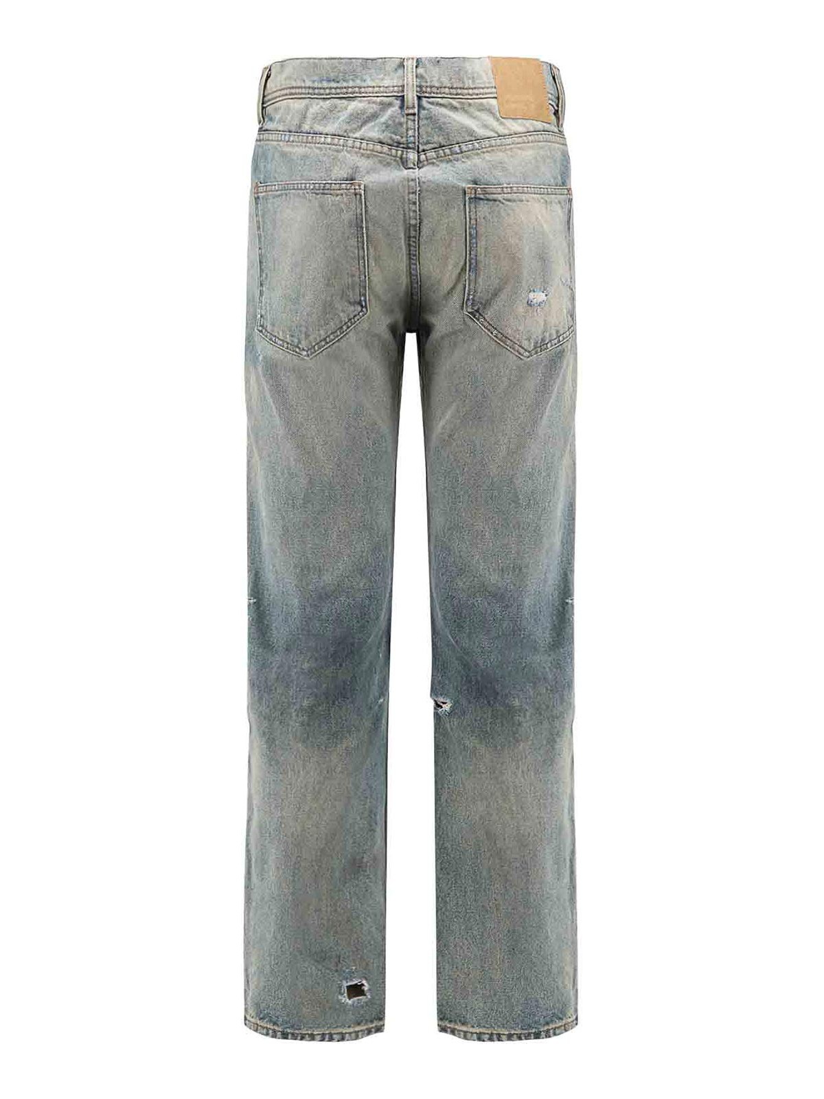 Jeans Straight Leg Effetto Destroyed 050403LIGHTBLU (ENFANTS RICHES DÉPRIMÉS / ジーンズ ) | ENFANTS RICHES DÉPRIMÉS (アンファン リッシュ デプリメ)(1)