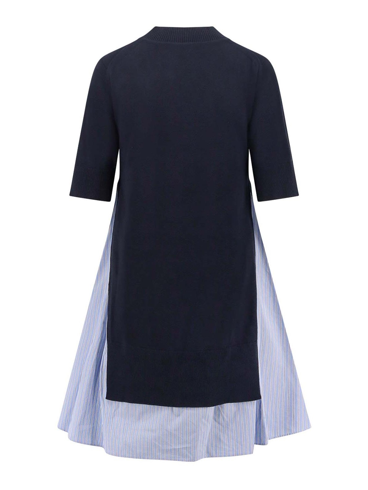 Cotton dress with fabric inserts 2508010250 (sacai / ワンピース・ドレス・オールインワン ) | sacai (サカイ)(1)
