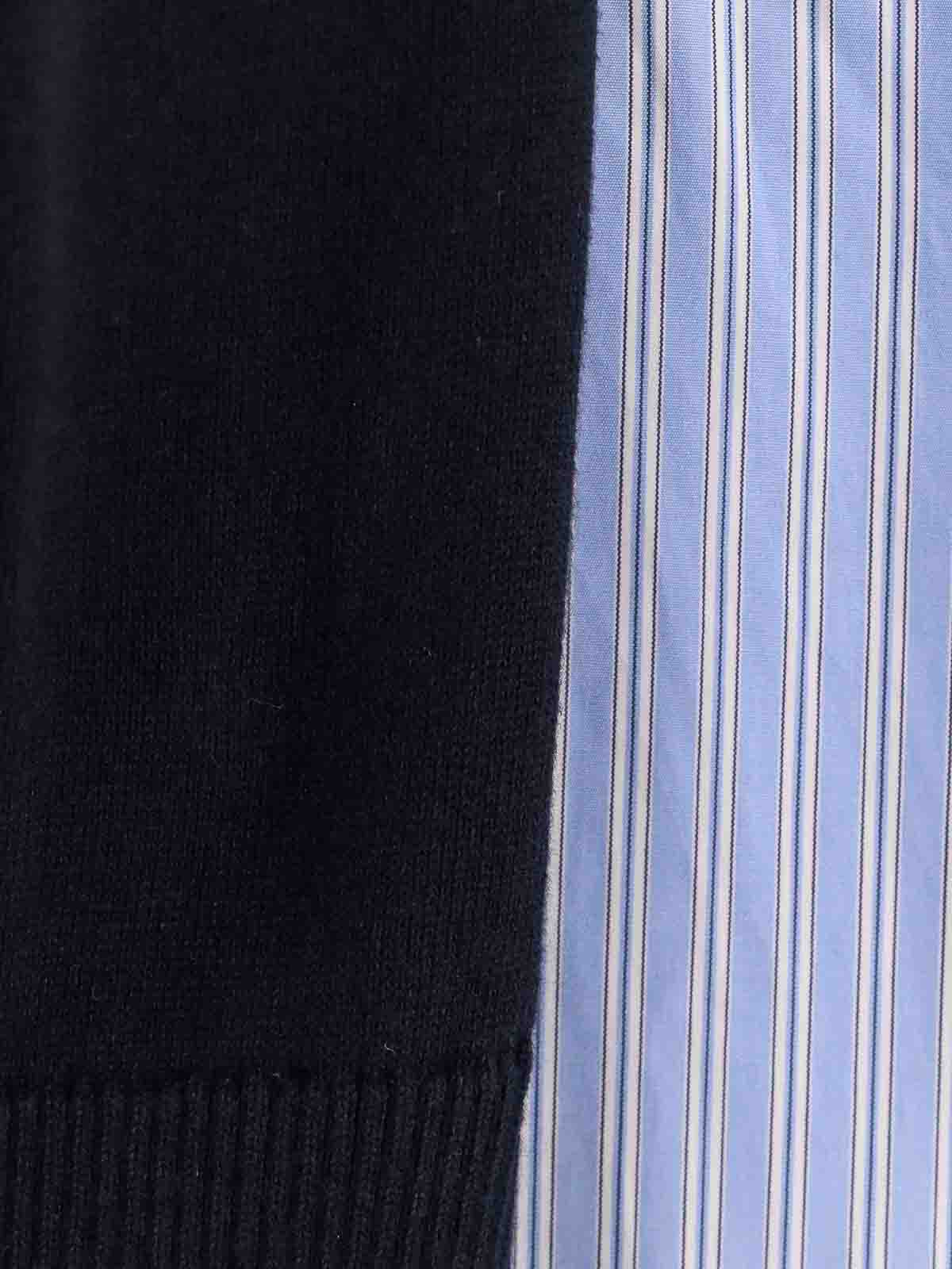 Cotton dress with fabric inserts 2508010250 (sacai / ワンピース・ドレス・オールインワン ) | sacai (サカイ)(2)