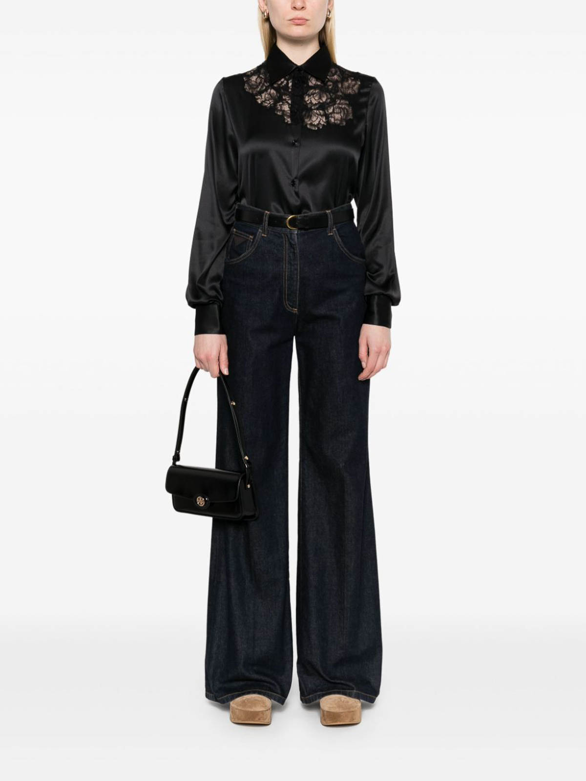 Long sleeve shirt D454K605TBW95708C (ERMANNO SCERVINO / シャツ・ブラウス ) | ERMANNO SCERVINO (エルマンノ シェルヴィーノ)(3)