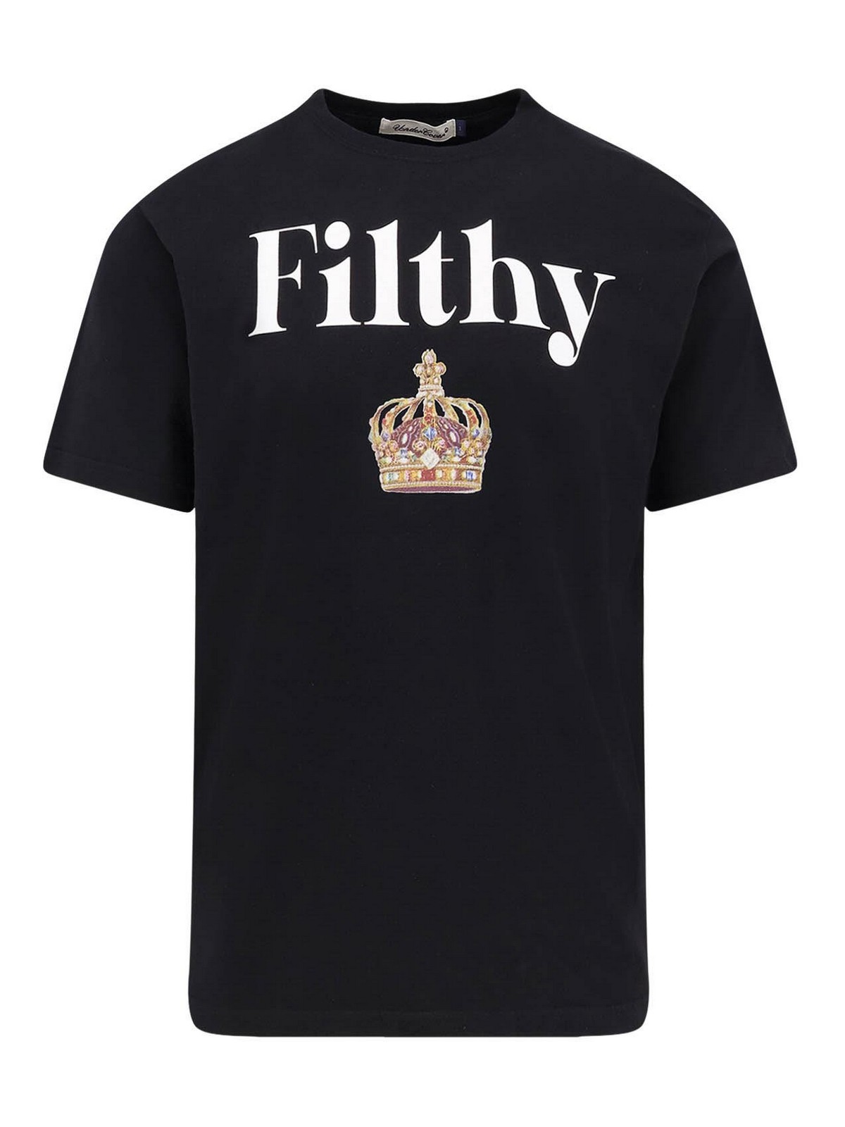 Cotton t-shirt with printing UC1E3803BLACK (UNDERCOVER / Tシャツ・カットソー ) | UNDERCOVER (アンダーカバー)