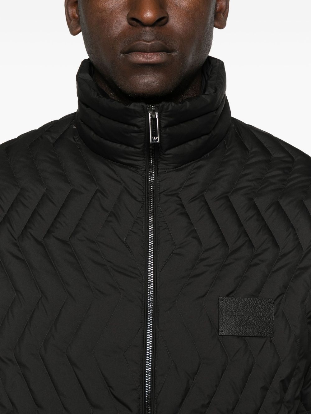 Emporio Armani Coats Black EM003415AF18231UC001 (EMPORIO ARMANI / ダウンジャケット・コート ) | EMPORIO ARMANI (エンポリオ アルマーニ)(3)