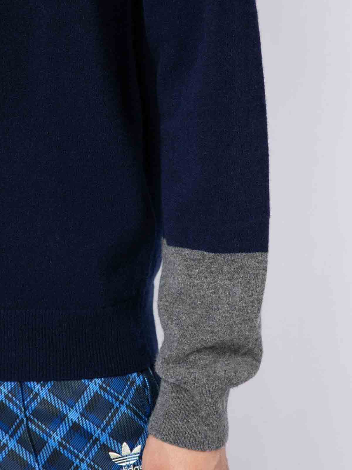Colour-block crew neck sweater FZN112PER2 (Comme Des Garçons / ニット・セーター・カーディガン ) | Comme Des Garçons (コムデギャルソン)(4)