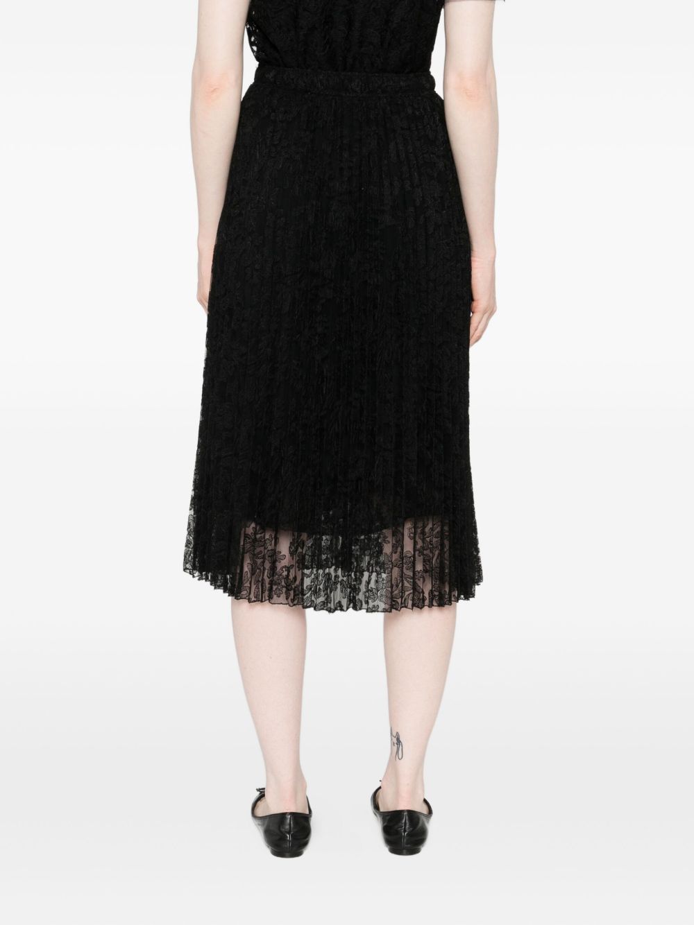 Ermanno Scervino Skirts Black D472O347CSEQC95708 (ERMANNO SCERVINO / スカート ) | ERMANNO SCERVINO (エルマンノ シェルヴィーノ)(1)