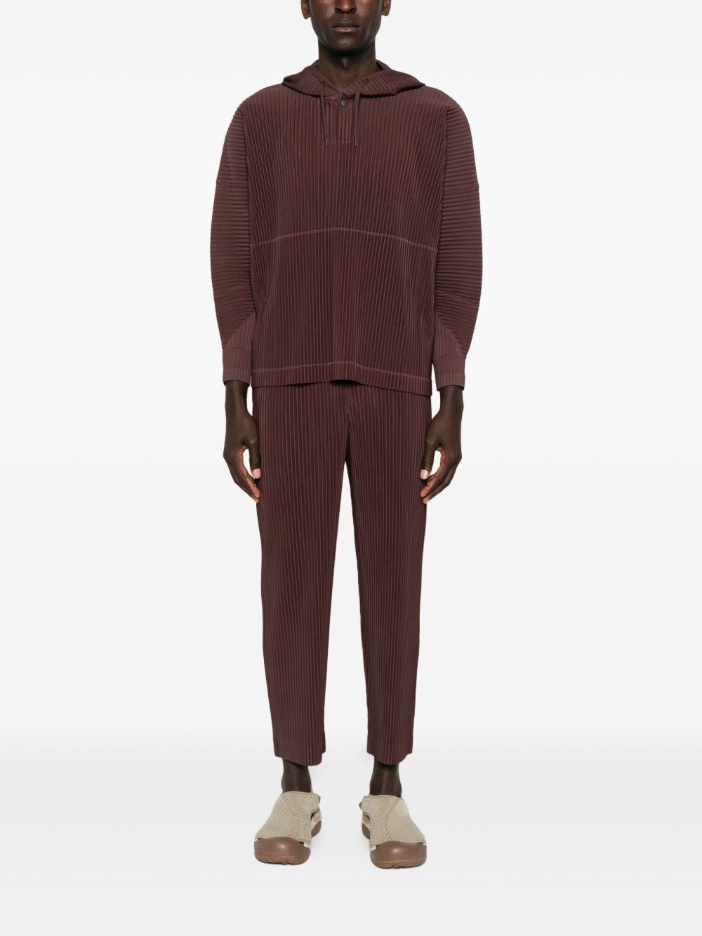 HOMME PLISSE' ISSEY MIYAKE Sweaters HP58JK18648 (HOMME PLISSÉ ISSEY MIYAKE / スウェット・フーディー ) | HOMME PLISSÉ ISSEY MIYAKE (オムプリッセ イッセイ ミヤケ)(1)
