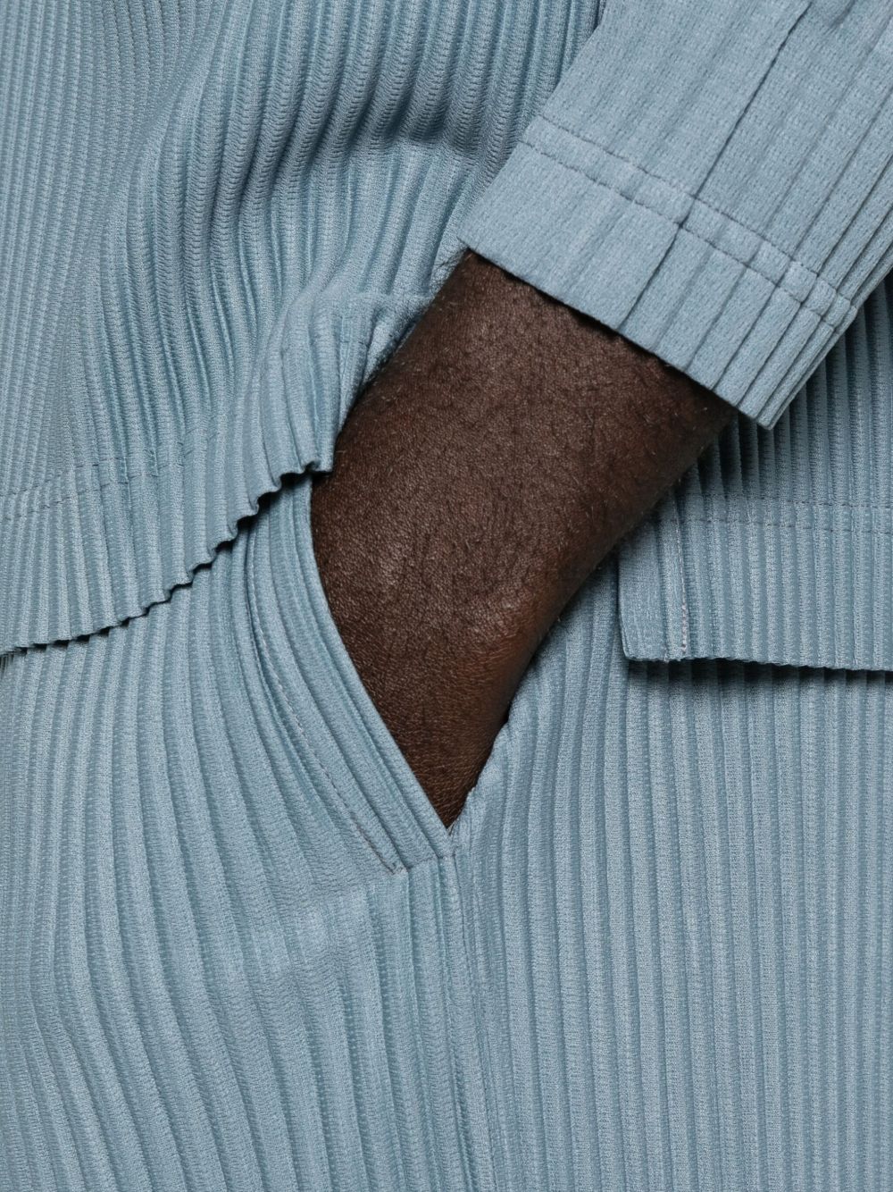 HOMME PLISSE' ISSEY MIYAKE Trousers Grey HP58JF08471 (HOMME PLISSÉ ISSEY MIYAKE / パンツ ) | HOMME PLISSÉ ISSEY MIYAKE (オムプリッセ イッセイ ミヤケ)(1)