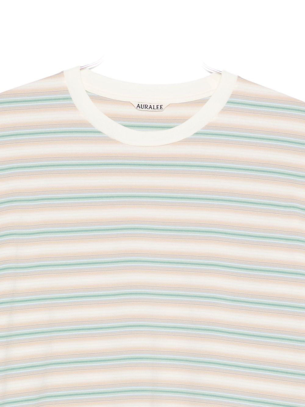 AURALEE T-shirts and Polos Clear Blue A25AP01GJFADEBLUESTRIPE (AURALEE / Tシャツ・カットソー ) | AURALEE (オーラリー)(2)