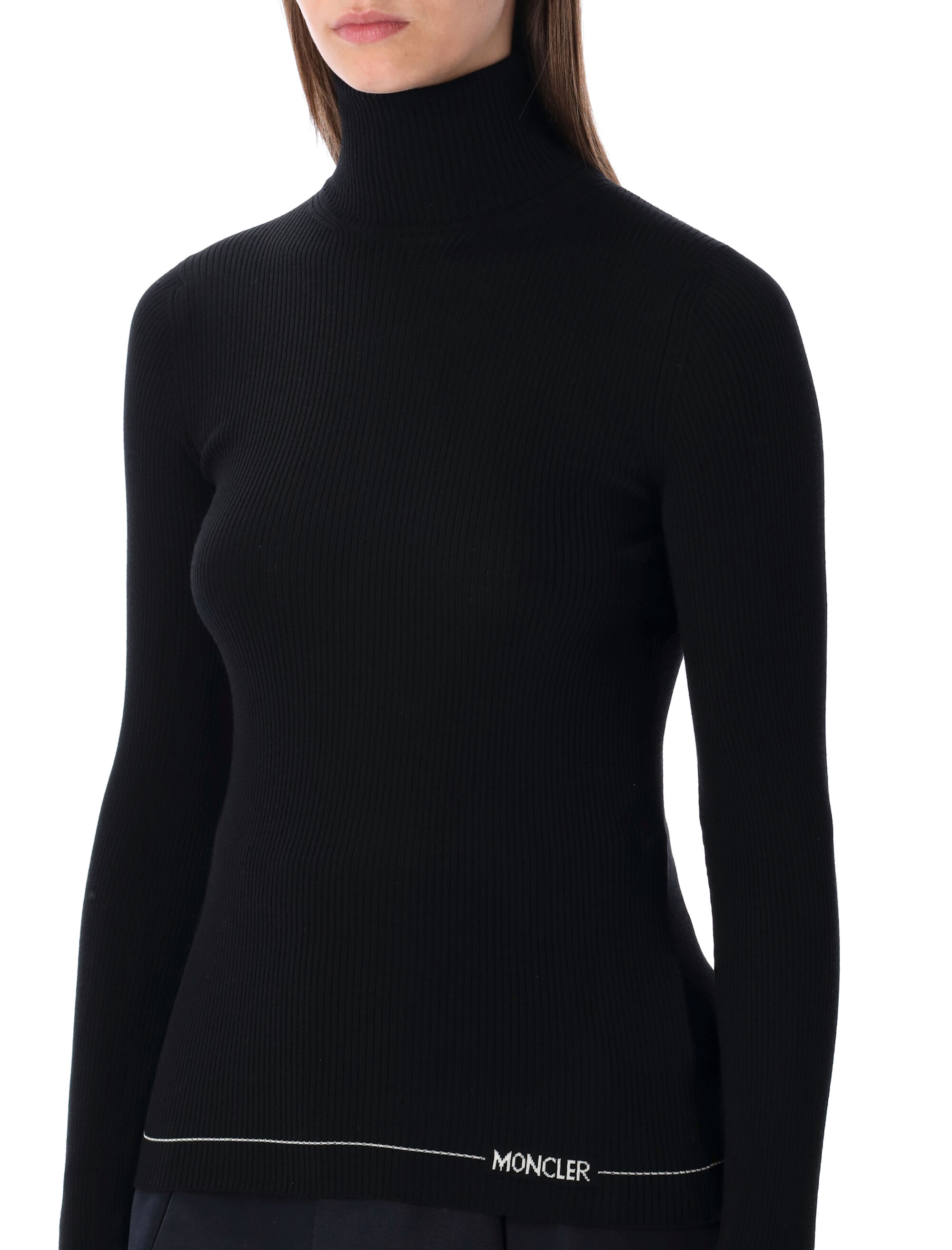 Moncler Sweaters Black 9F00009M1180999 (Moncler / ニット・セーター・カーディガン ) | Moncler (モンクレール)(2)