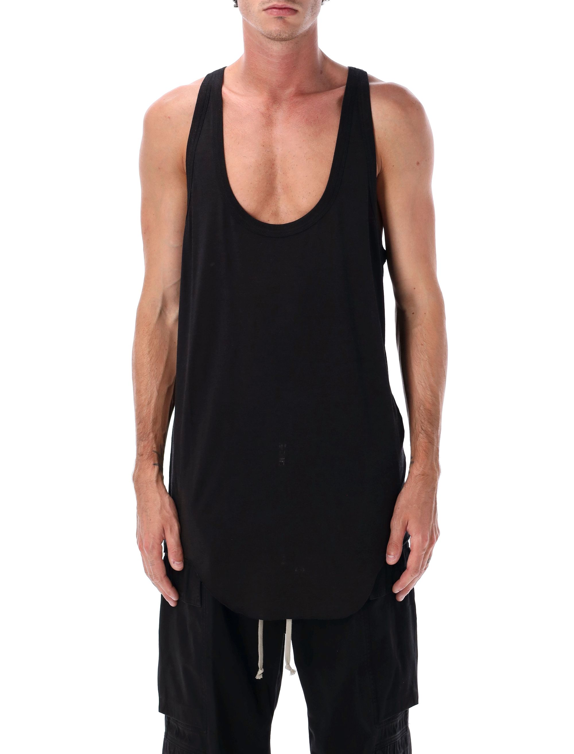 Rick Owens Top Black RR02E1101JSW09 (Rick Owens / タンクトップ・キャミソール ) | Rick Owens (リック オウエンス)