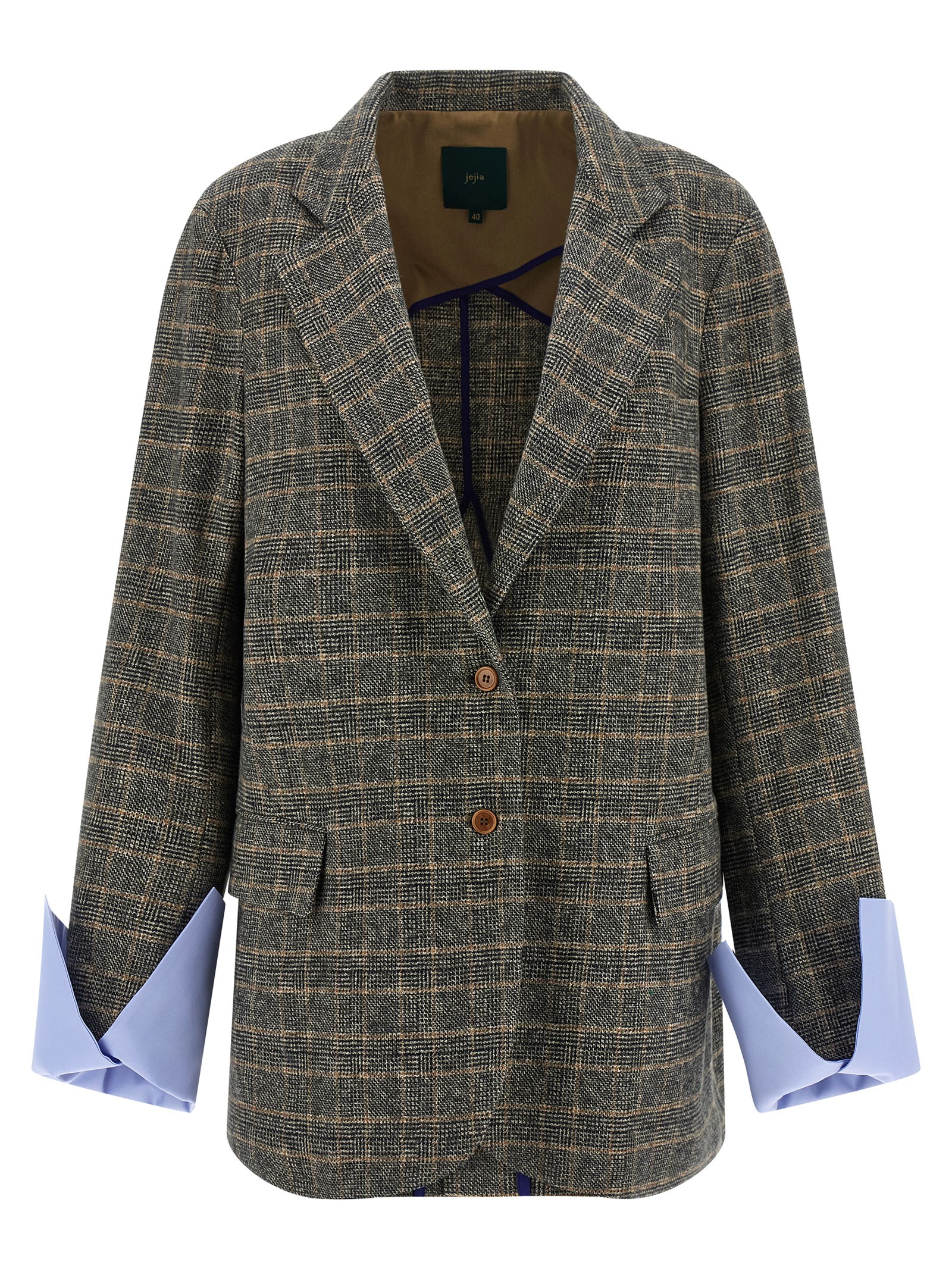 'Birkin' blazer MJD514A26245COTTONCHECK (jejia / ブレザー・ジャケット ) | jejia (ジェジア)