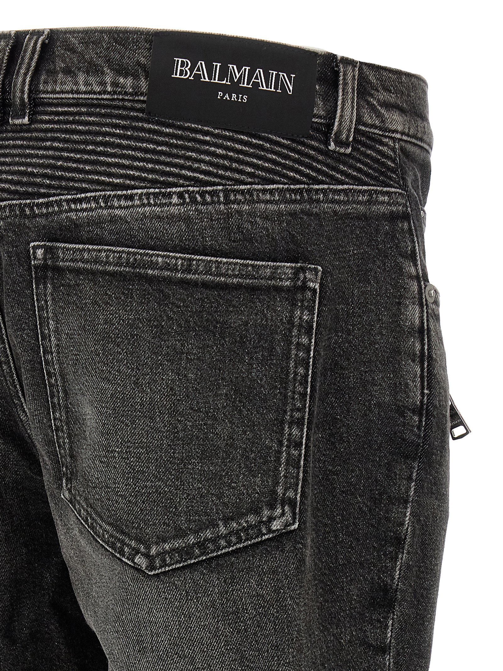 'Biker' jeans FH1MG115DF829AZ (Balmain / ジーンズ ) | Balmain (バルマン)(3)