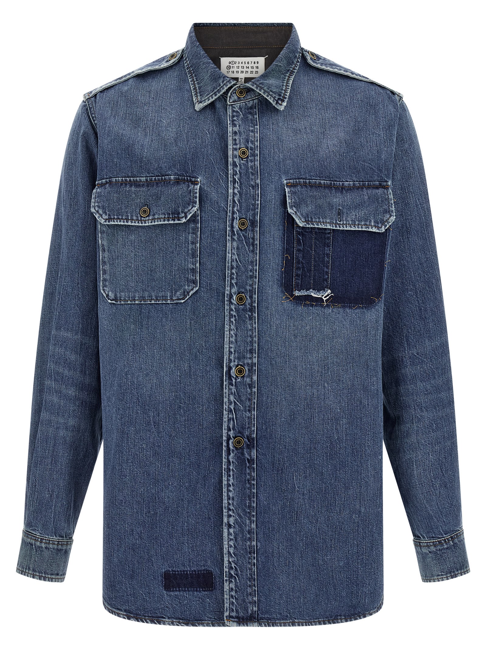 Denim shirt S50DT0064M30034961 (Maison Margiela / シャツ・ブラウス ) | Maison Margiela (メゾン マルジェラ)