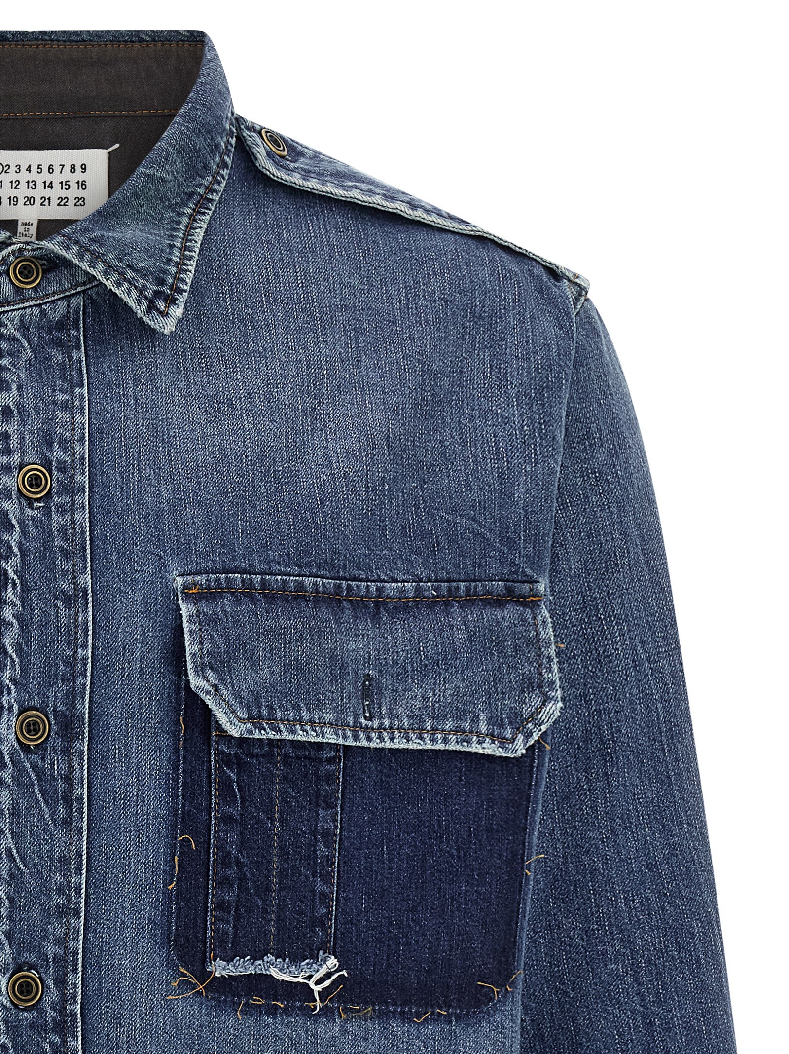 Denim shirt S50DT0064M30034961 (Maison Margiela / シャツ・ブラウス ) | Maison Margiela (メゾン マルジェラ)(2)