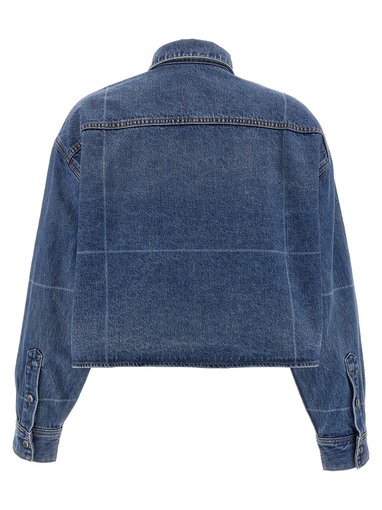 Cropped denim shirt 4DC4252913400C (alexanderwang / シャツ・ブラウス ) | alexanderwang (アレキサンダーワン)(1)