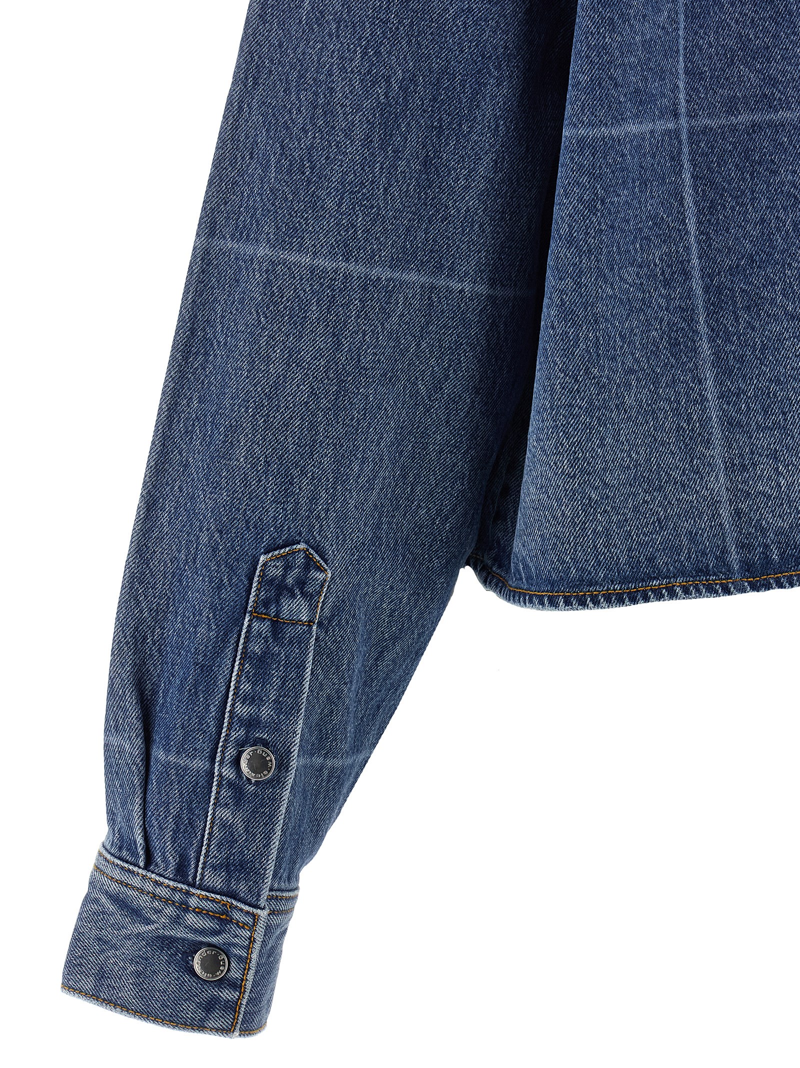 Cropped denim shirt 4DC4252913400C (alexanderwang / シャツ・ブラウス ) | alexanderwang (アレキサンダーワン)(3)