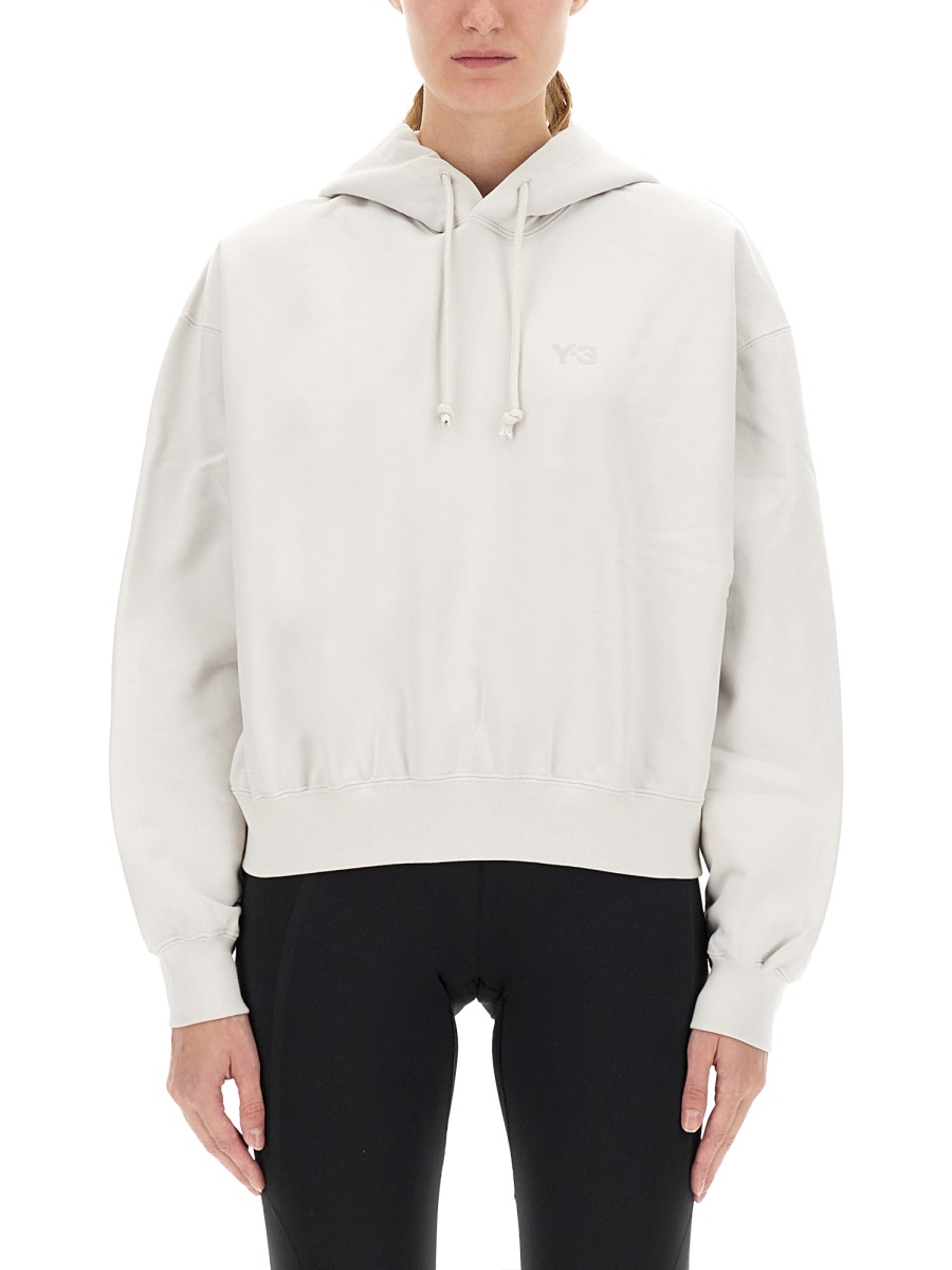 HOODED SWEATSHIRT WITH LOGO KB4653CHAPEA (Y-3 / スウェット・フーディー ) | Y-3 (ワイスリー)