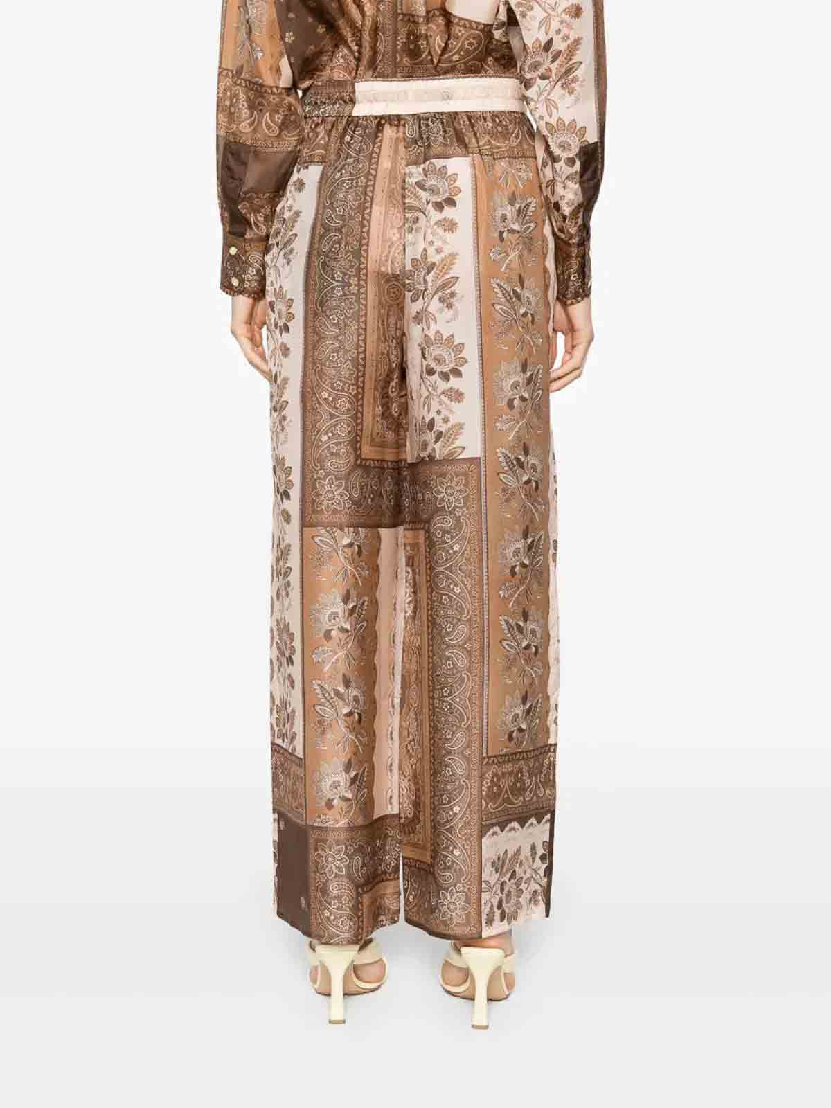 Pantalone Lucky 0PSS252CHOCOLATE (ZIMMERMANN / パンツ ) | ZIMMERMANN (ジマーマン)(4)