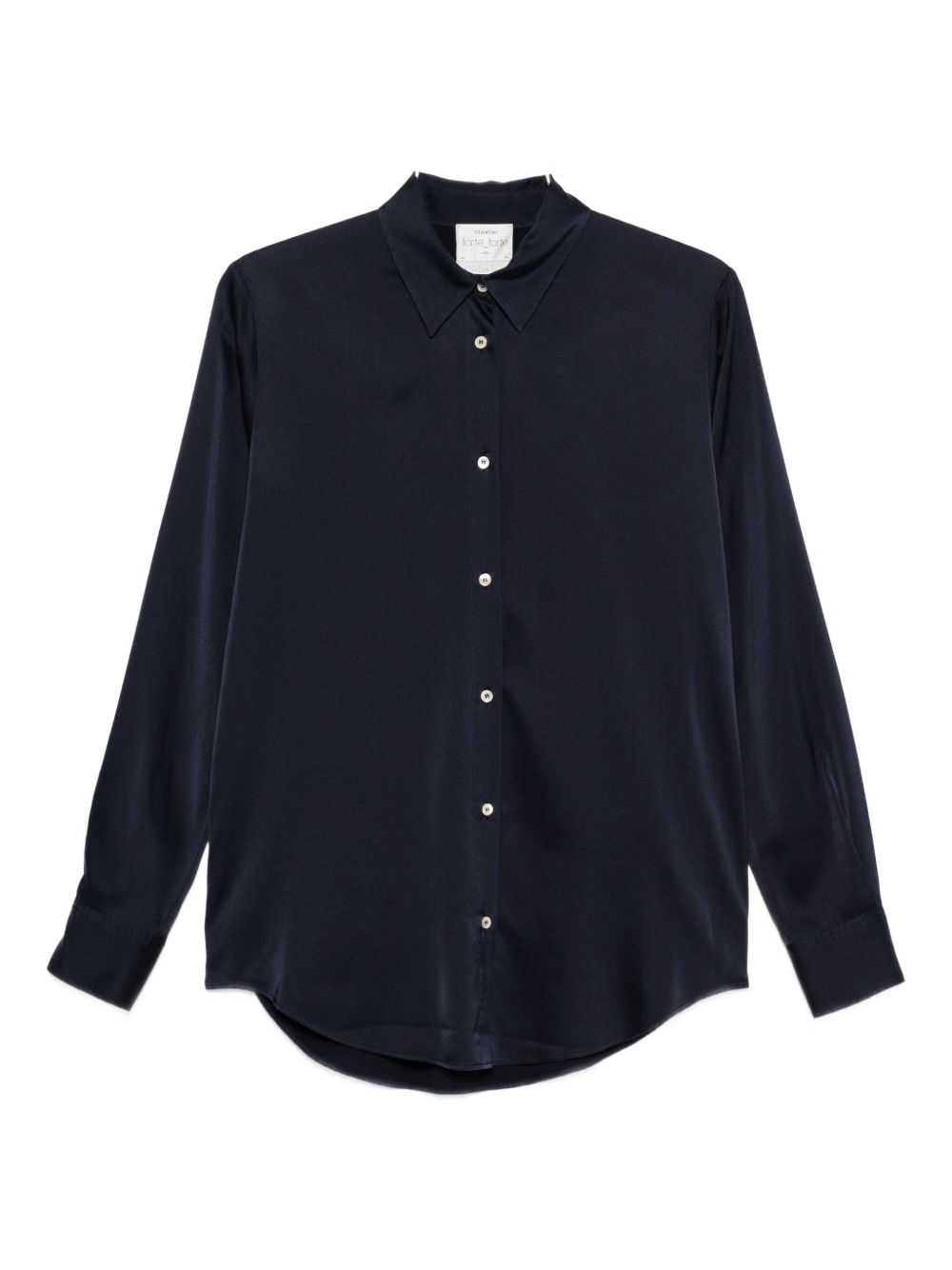 Forte Forte Shirts Blue 9934MYSHIRTNOTTE (forte_forte / シャツ・ブラウス ) | forte_forte (フォルテ フォルテ)