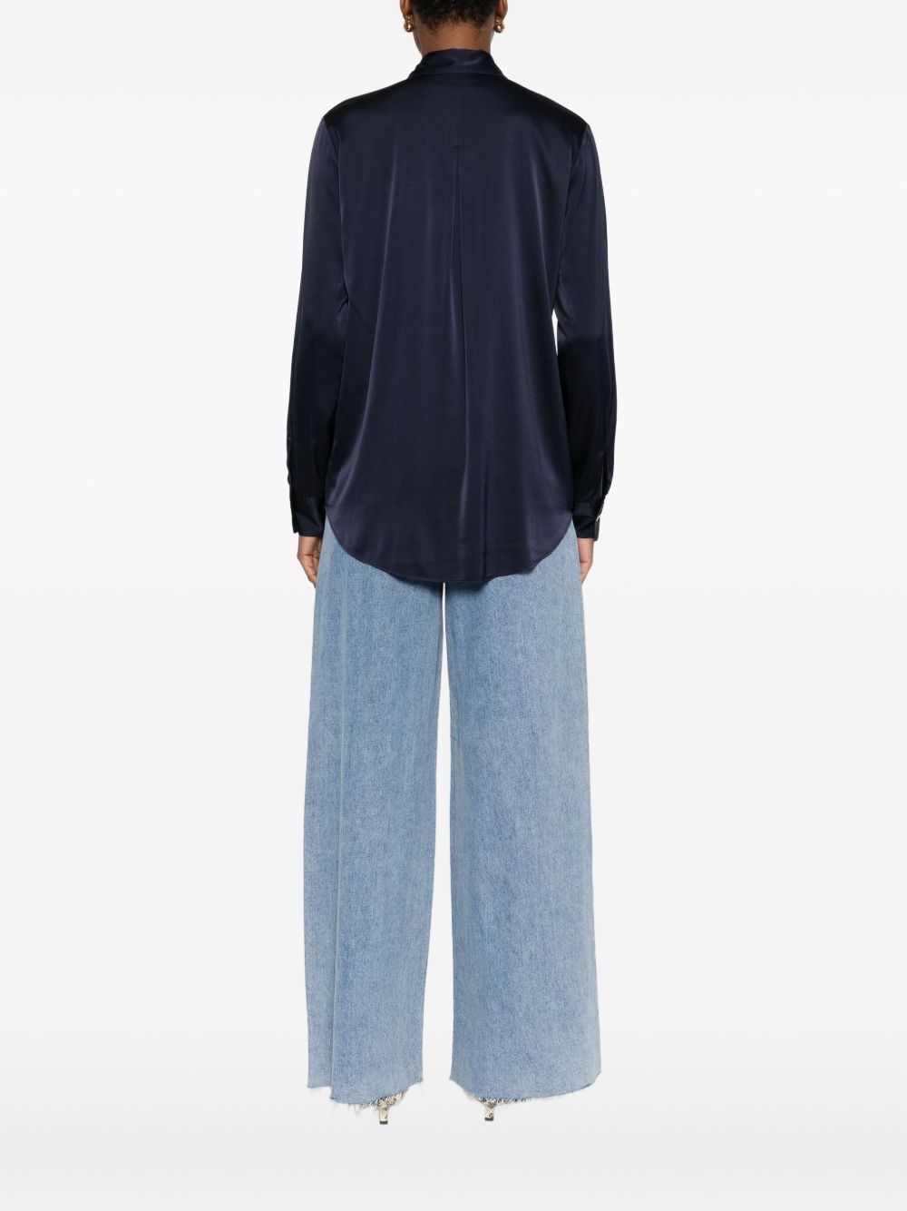 Forte Forte Shirts Blue 9934MYSHIRTNOTTE (forte_forte / シャツ・ブラウス ) | forte_forte (フォルテ フォルテ)(1)