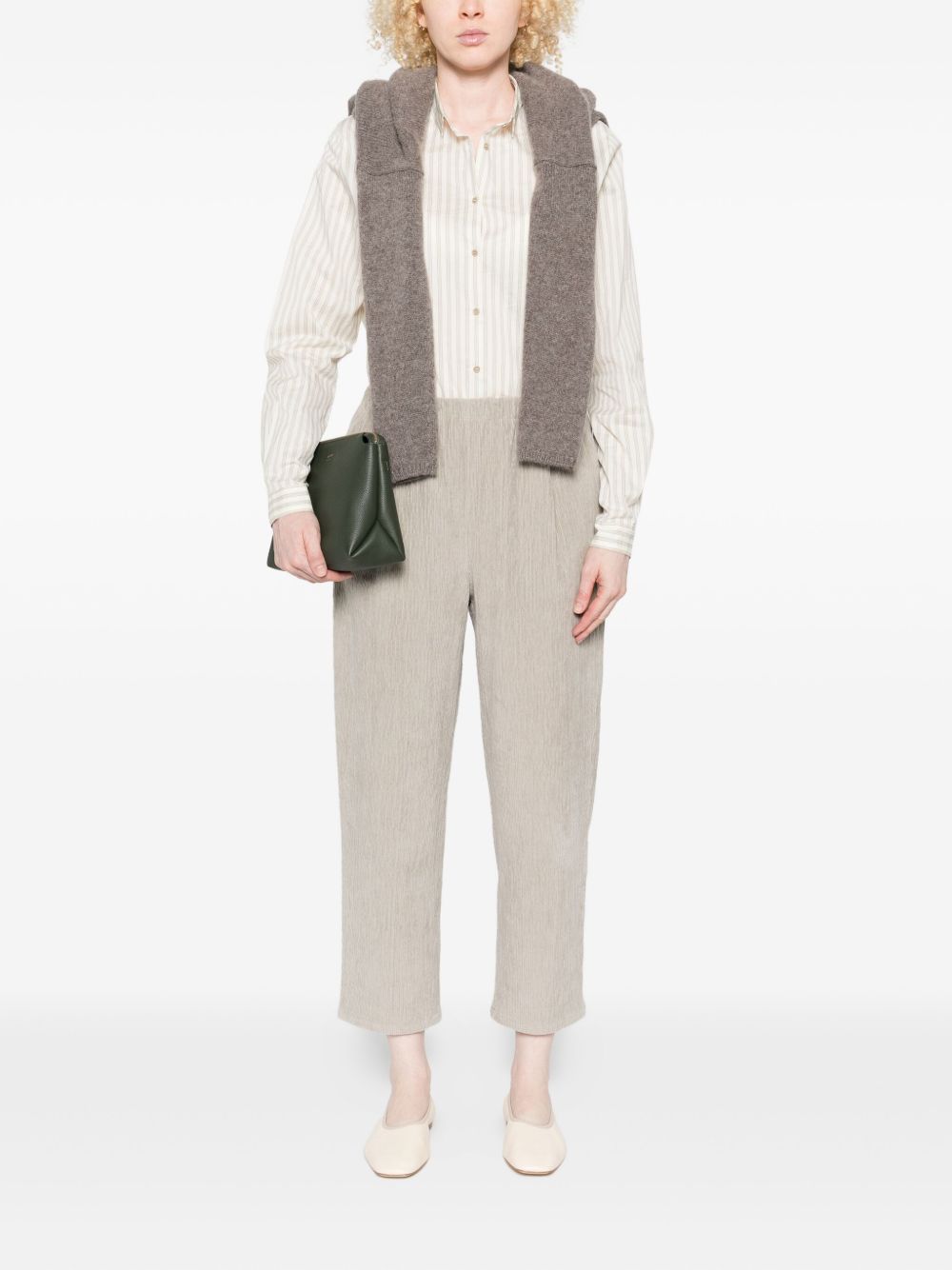 Apuntob Trousers Beige P1002TS913ECRU (apuntob / パンツ ) | apuntob (アプントビー)(4)