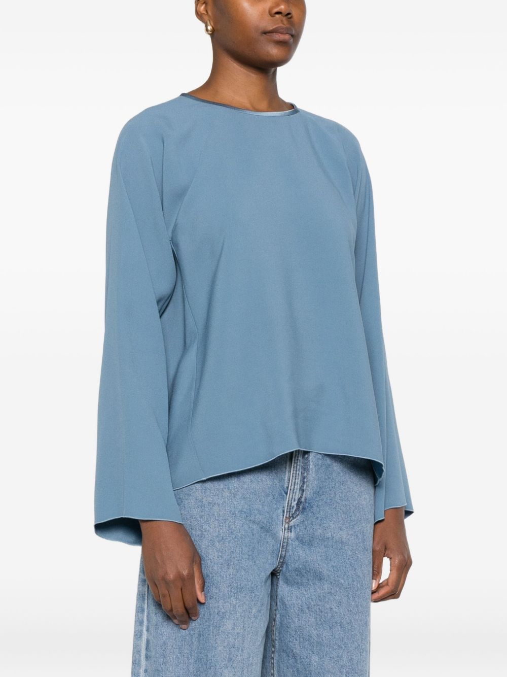 Forte Forte Top Clear Blue 14063MYSHIRTCERULEO (forte_forte / Tシャツ・カットソー ) | forte_forte (フォルテ フォルテ)(1)