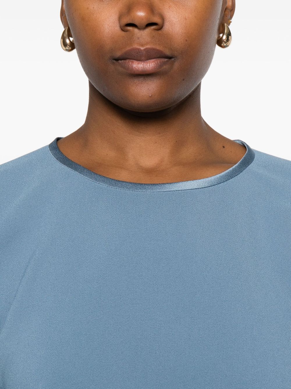 Forte Forte Top Clear Blue 14063MYSHIRTCERULEO (forte_forte / Tシャツ・カットソー ) | forte_forte (フォルテ フォルテ)(4)