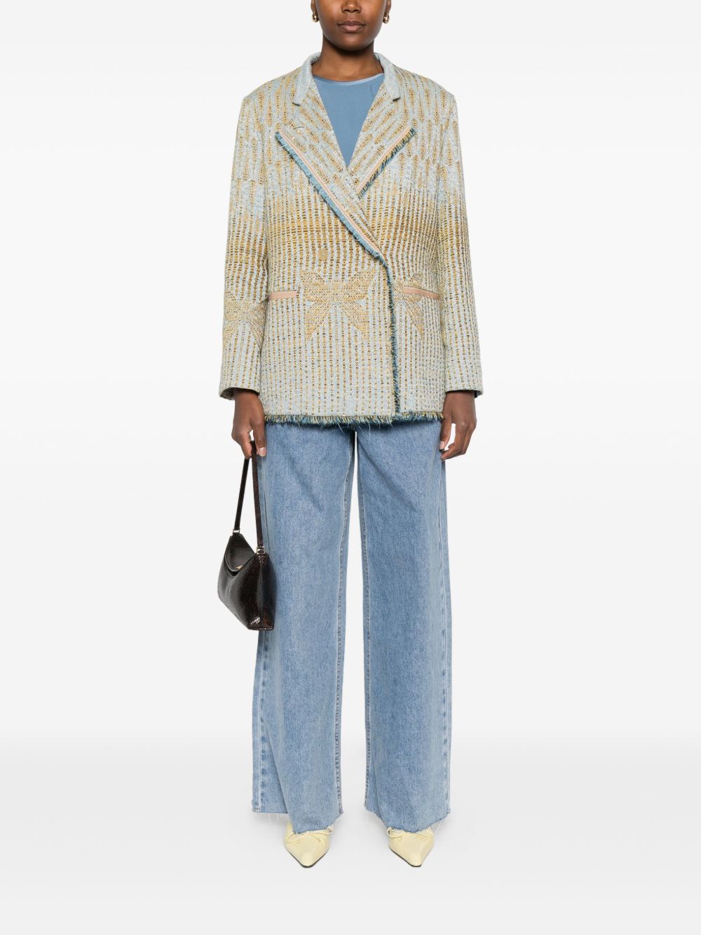 Forte Forte Jackets Beige 14006MYCOATNUAGE (forte_forte / ブレザー・ジャケット ) | forte_forte (フォルテ フォルテ)(1)