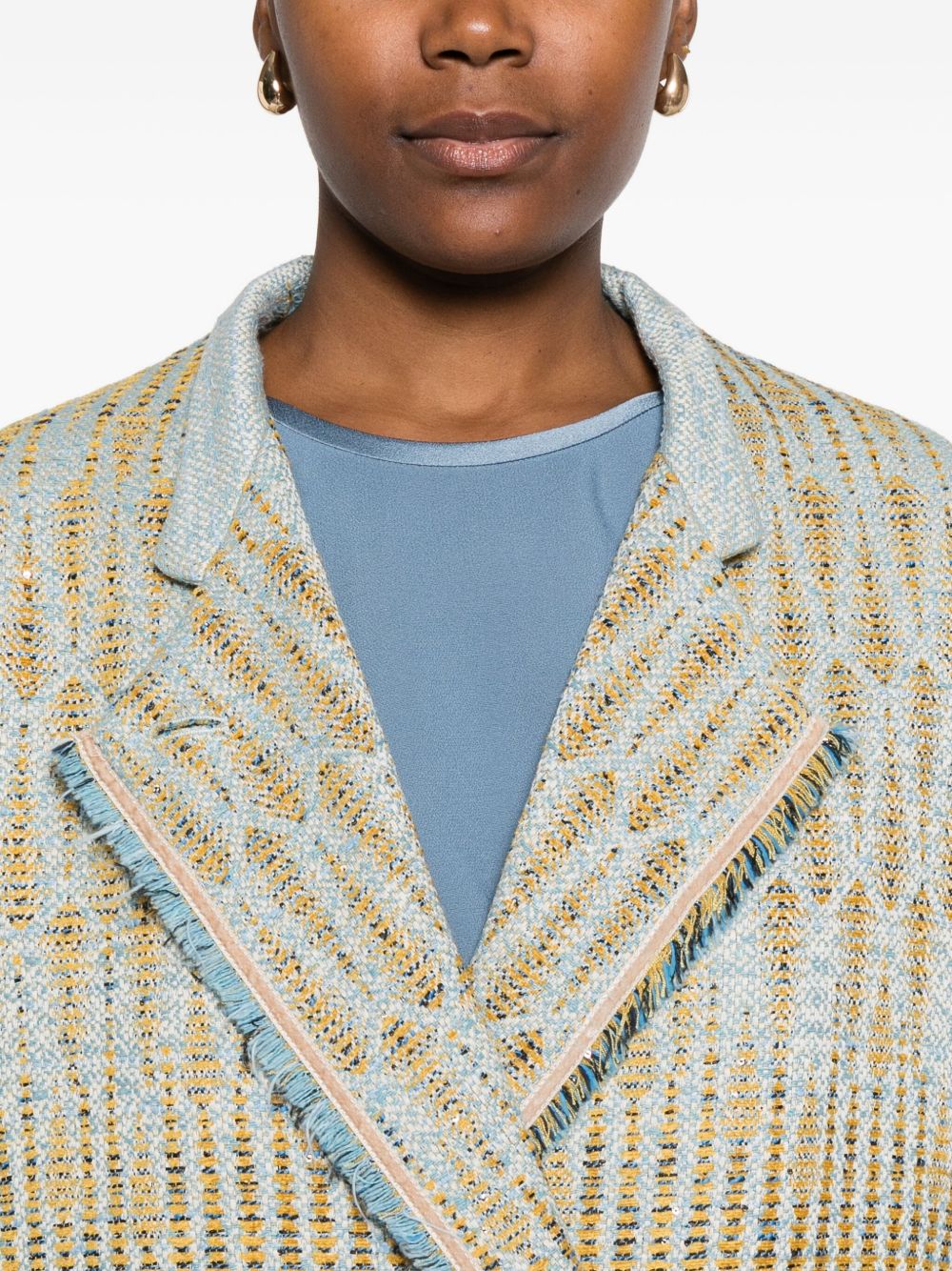 Forte Forte Jackets Beige 14006MYCOATNUAGE (forte_forte / ブレザー・ジャケット ) | forte_forte (フォルテ フォルテ)(4)