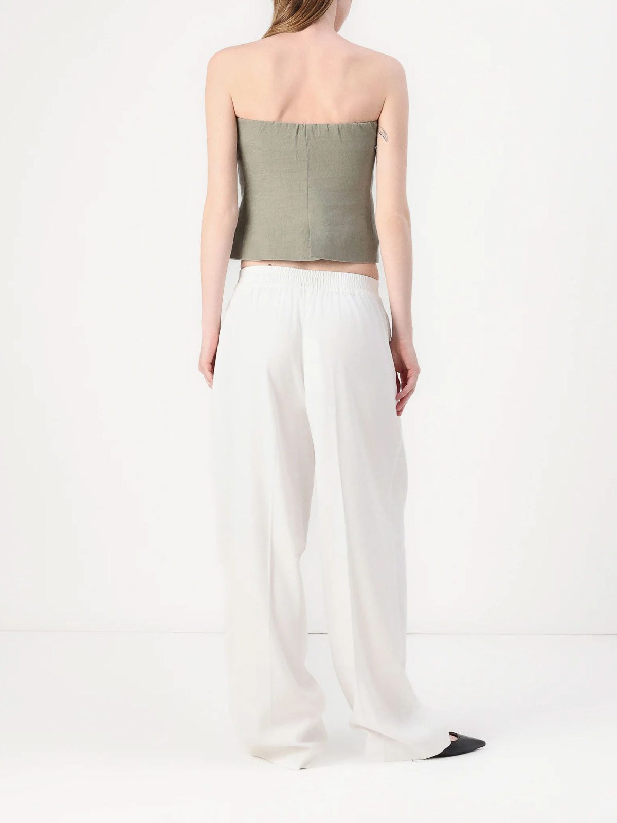 Julia Bianco trousers F23100048EGRET (SAMSOE SAMSOE / パンツ ) | SAMSOE SAMSOE (サムソ サムソ)(1)