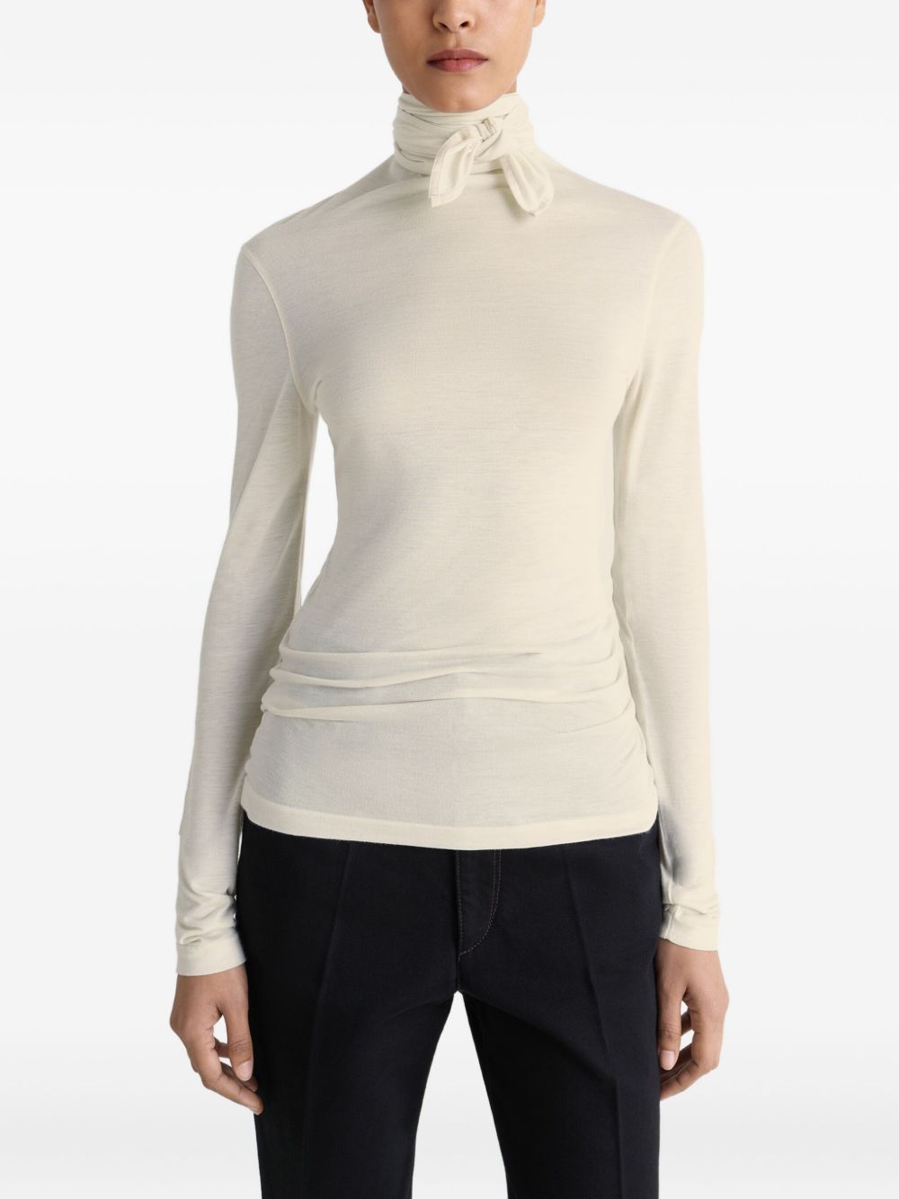 LEMAIRE Sweaters White TO1469LJ1039006 (LEMAIRE / ニット・セーター・カーディガン ) | LEMAIRE (ルメール)(4)