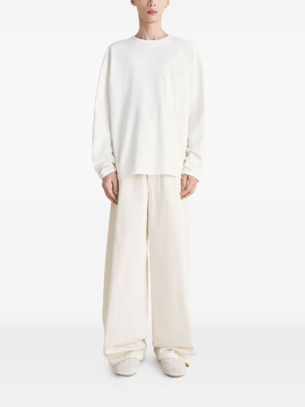 LEMAIRE T-shirts and Polos White TO1466LJ1038048 (LEMAIRE / Tシャツ・カットソー ) | LEMAIRE (ルメール)(4)