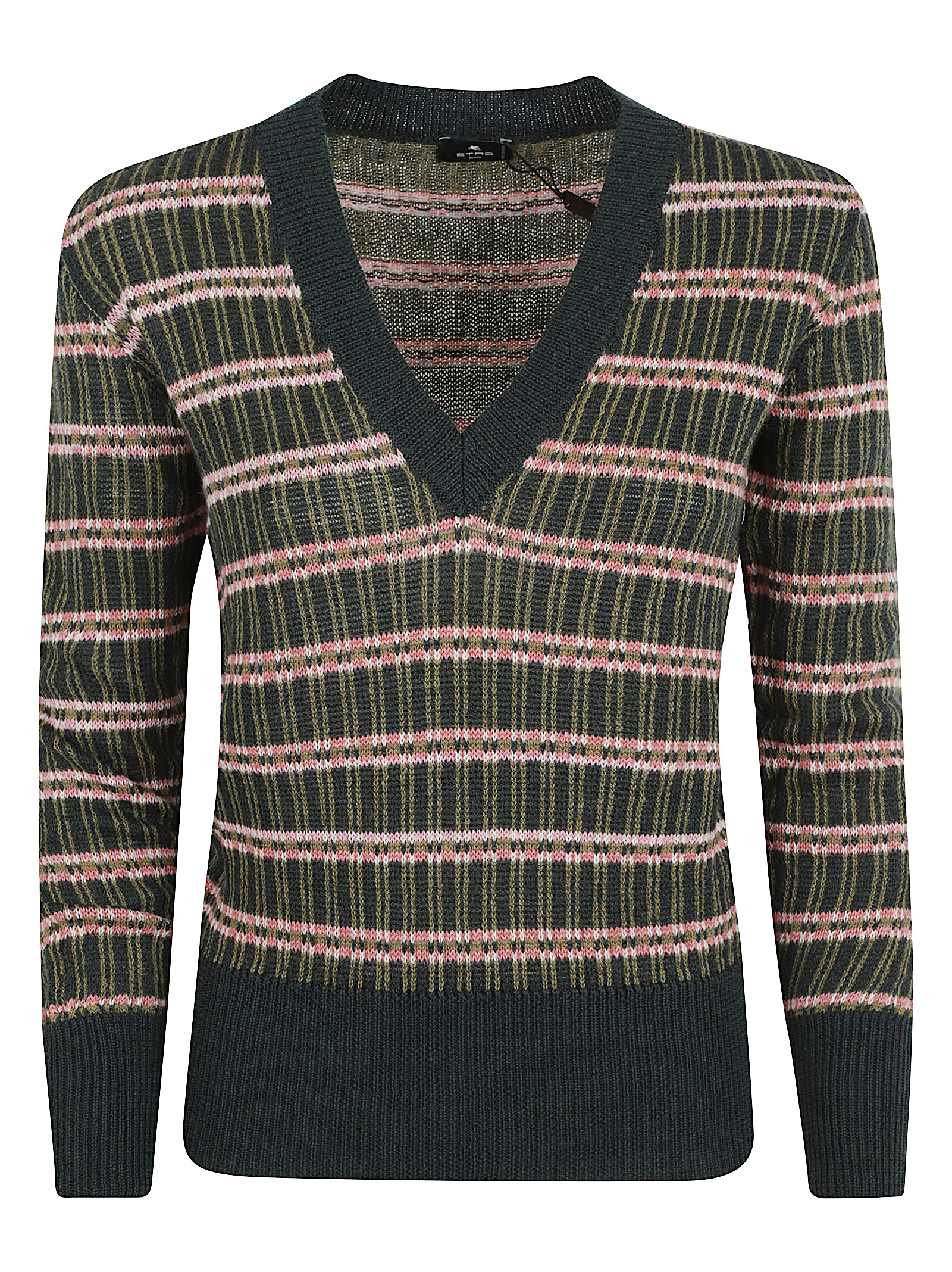 WOMEN`S V-NECK KNIT TOP WRKE0353AQ278S9883 (ETRO / ニット・セーター・カーディガン ) | ETRO (エトロ)